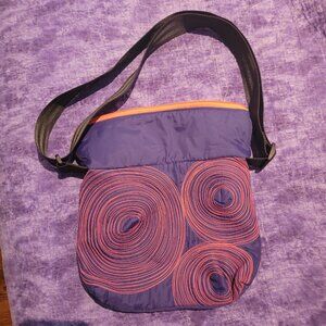 Tenacious NWOT - purple with orange thread-crossbody bags/purses
